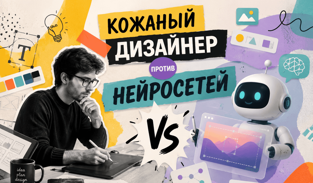 Картинка для статьи Заменят ли дизайнеров нейросети?
